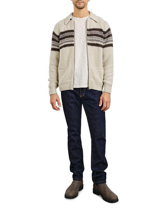 

Свитер Seldon с застежкой-молнией спереди Rails, серый