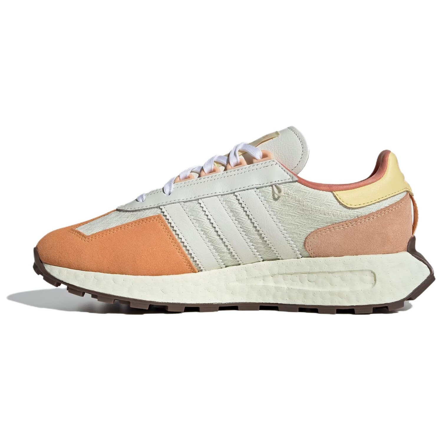 Adidas originals Retropy E5 Lifestyle Обувь для женщин, White-orange-yellow