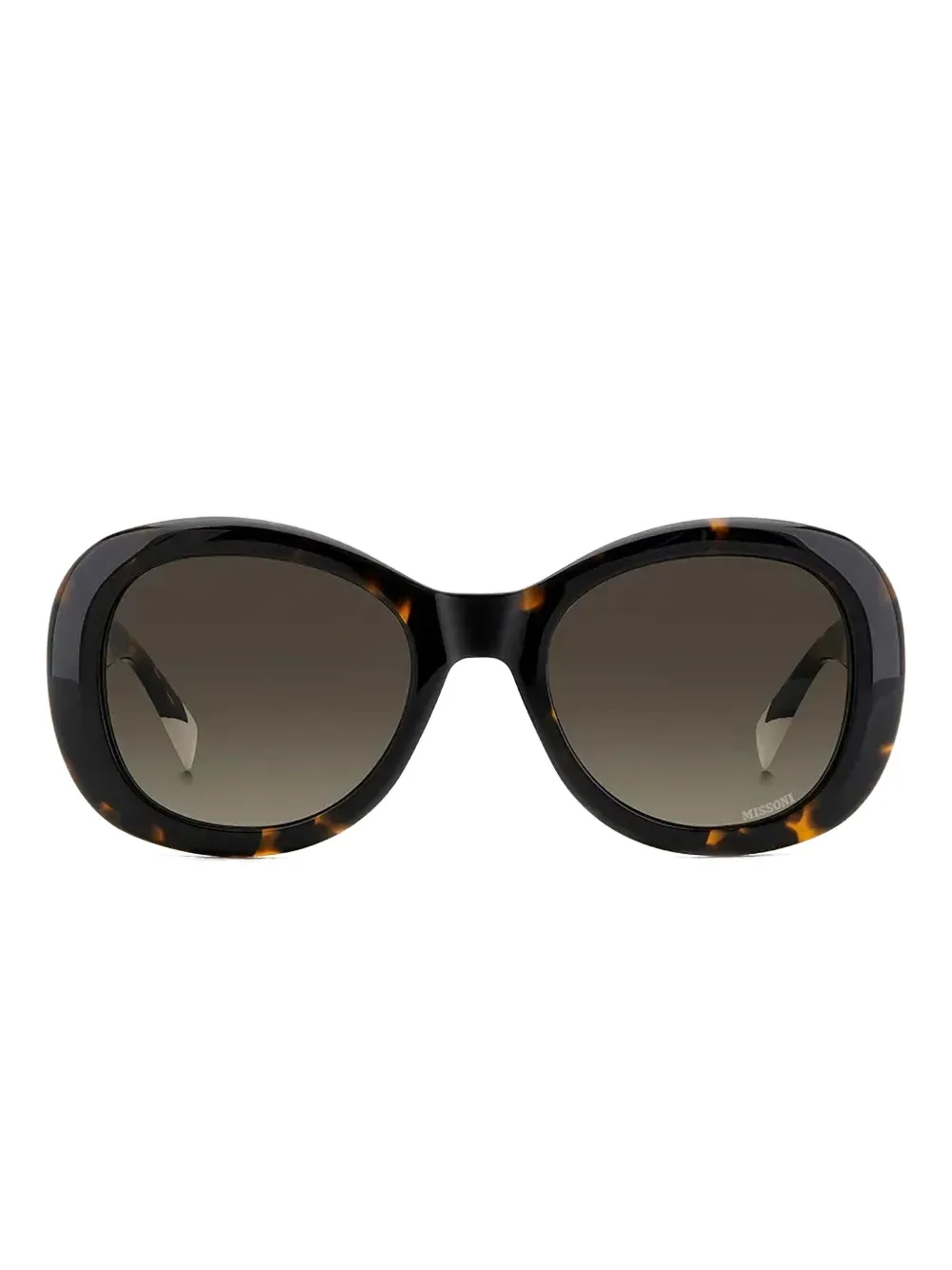 

Солнцезащитные очки в массивной оправе MISSONI EYEWEAR, коричневый