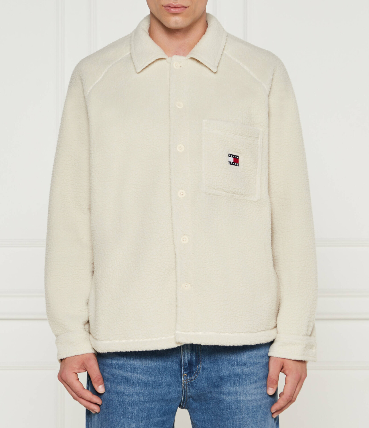 

Куртка Tommy Jeans Regular Fit, белый