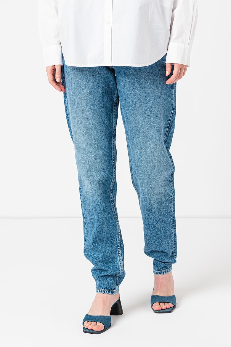 

Джинсы свободного кроя с эффектом потертости Calvin Klein Jeans, синий