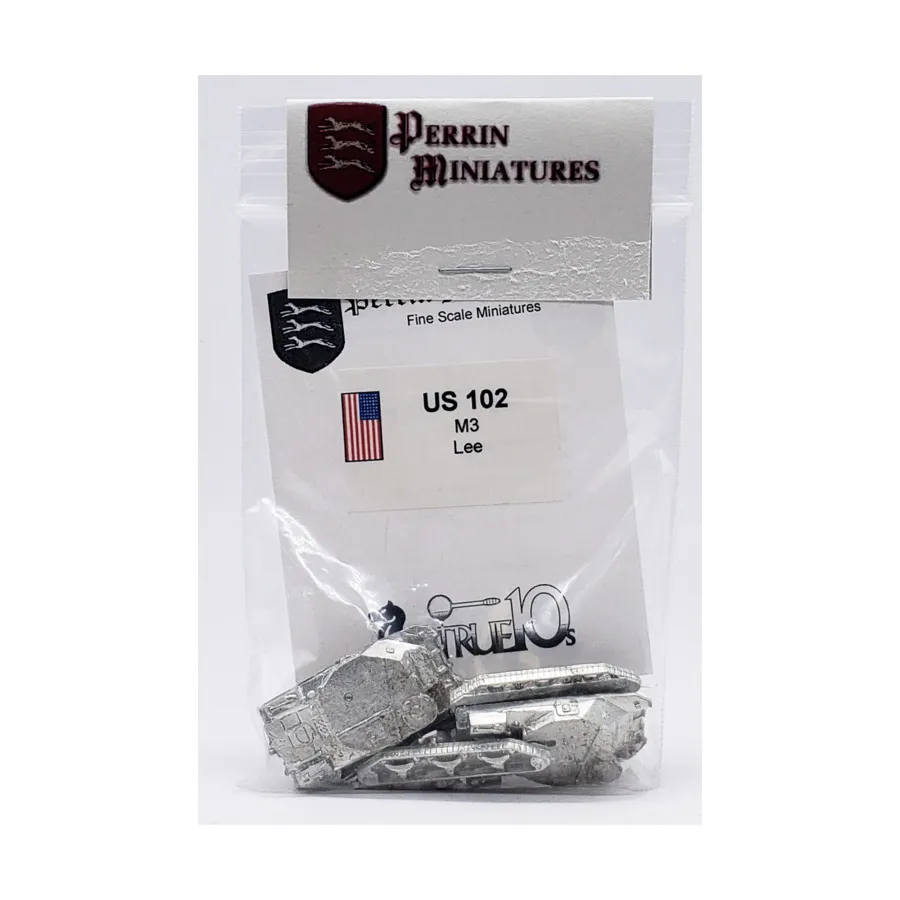

М3 Ли, WWII Miniatures - USA (10mm) (Perrin Miniatures)