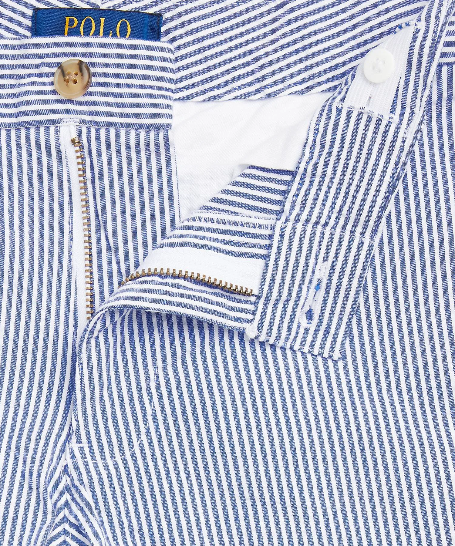 Эластичные хлопковые шорты из жатой ткани. (Для мальчиков 8-20 лет) Polo Ralph Lauren, 400 Blue — фото 3