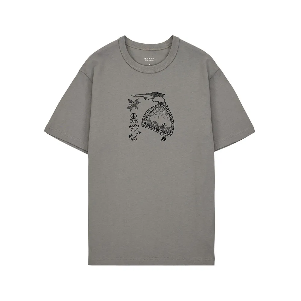 

Футболка с коротким рукавом Makia Ideal, серый