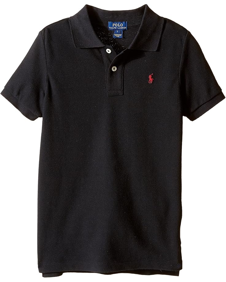 

Поло Polo Ralph Lauren Kids Cotton Mesh Polo Shirt, цвет Polo Black