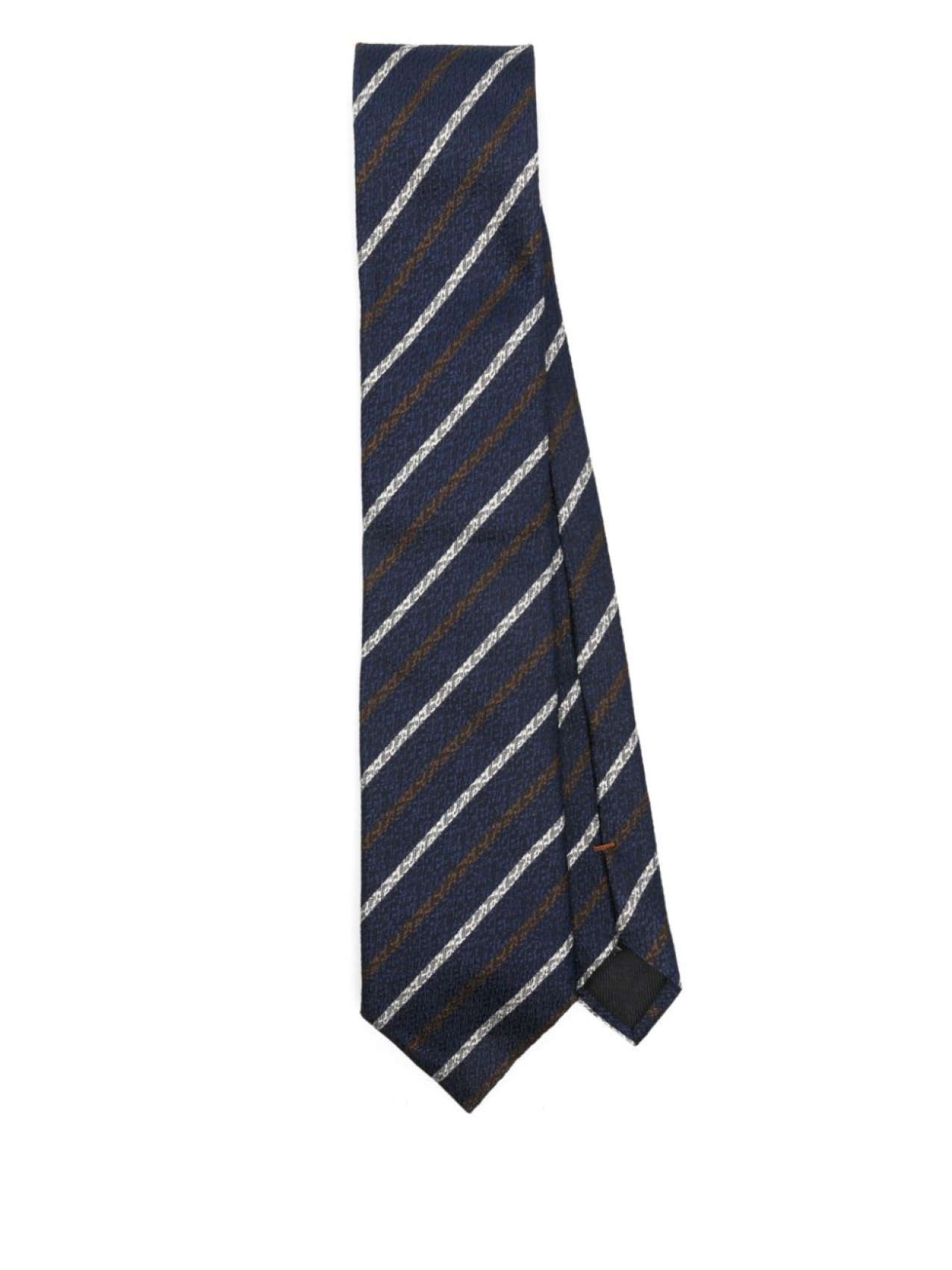 

Zegna галстук в полоску, синий