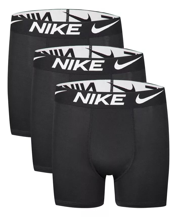 

Большие мальчики 3 ПК. Трусы-боксеры Essential Dri-FIT Nike, мультиколор