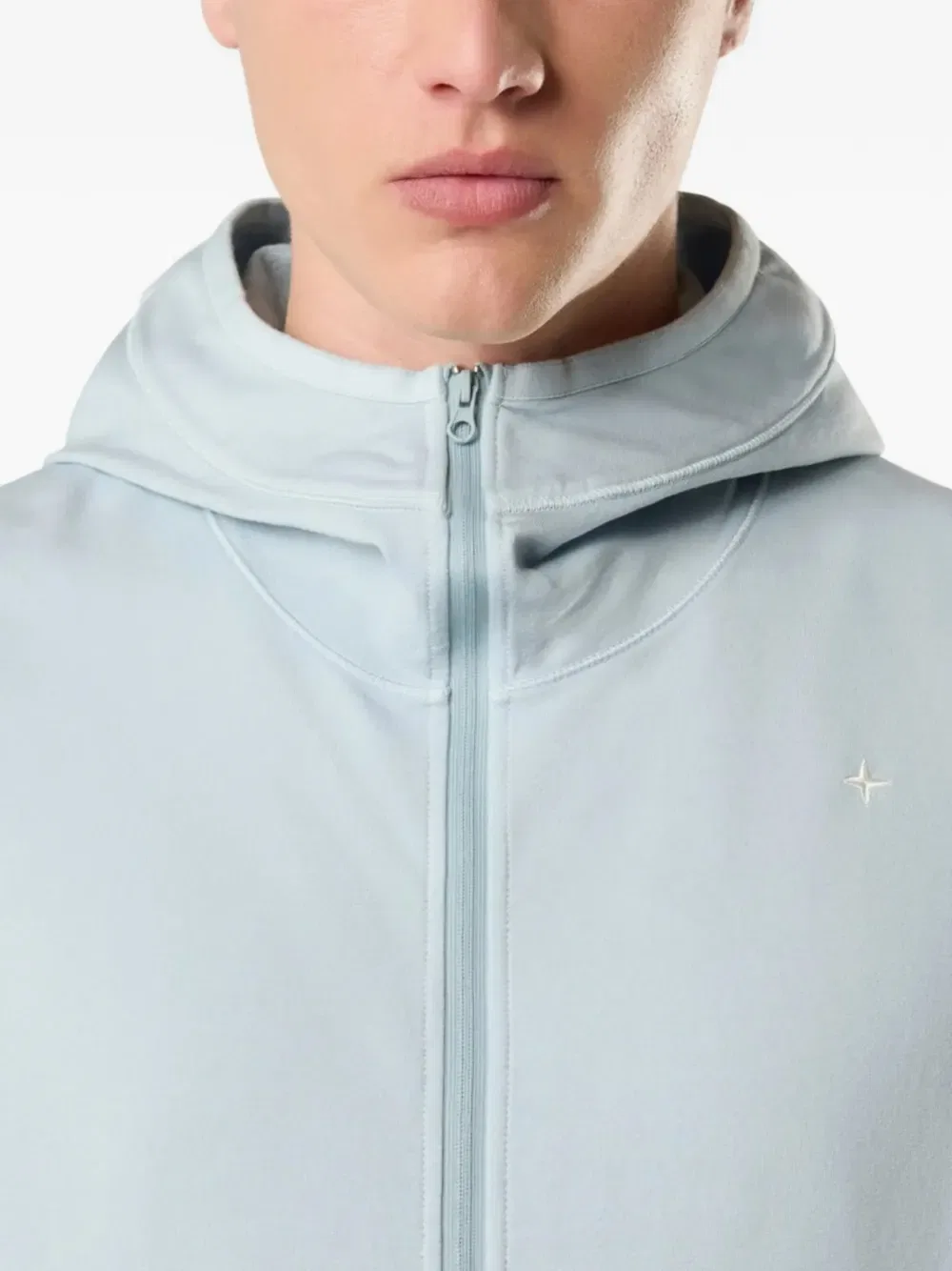 Толстовка Stellina на молнии Stone Island, синий — фото 3