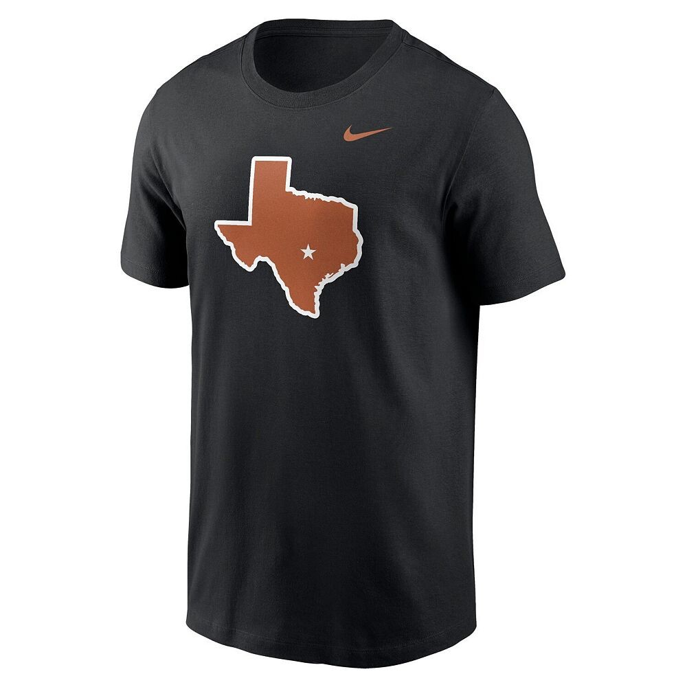 Мужская черная футболка с альтернативным логотипом Nike Texas Longhorns Primetime Evergreen, цвет Tex Black — фото 3