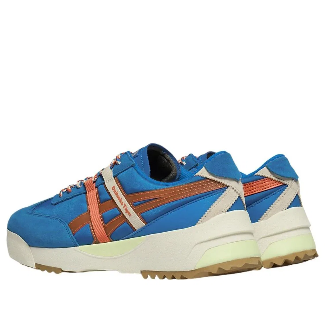 Кроссовки Onitsuka Tiger Delegation EX 'Directoroire Blue Vermilion Tomato' 1183A604-401, синий — фото 3