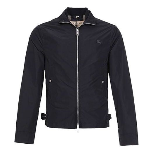 

Куртка Men's Burberry waterproof Stand Collar Jacket Black, черный