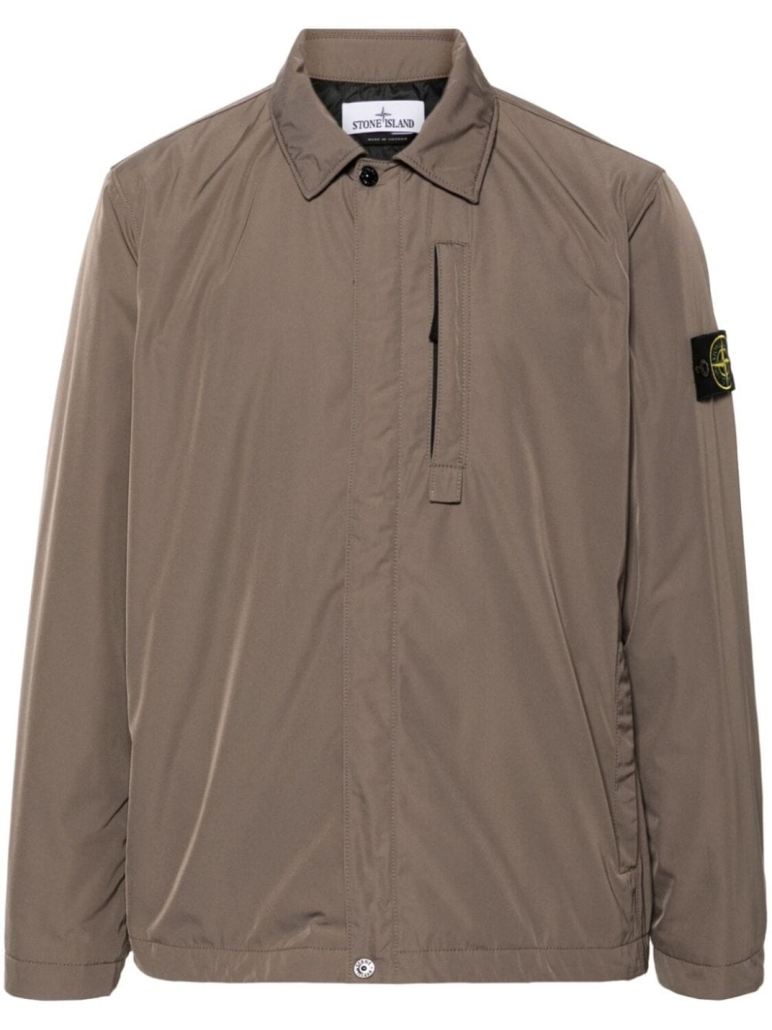 

Stone Island твиловый пиджак, коричневый