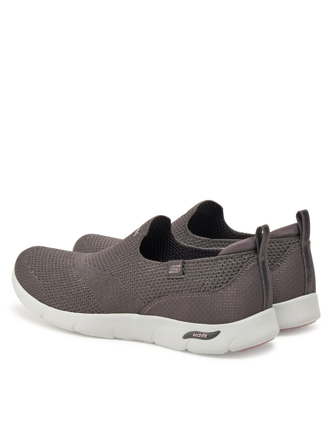 Кроссовки Skechers Arch Fit Refine - Iris 104545/CHAR, серый — фото 3