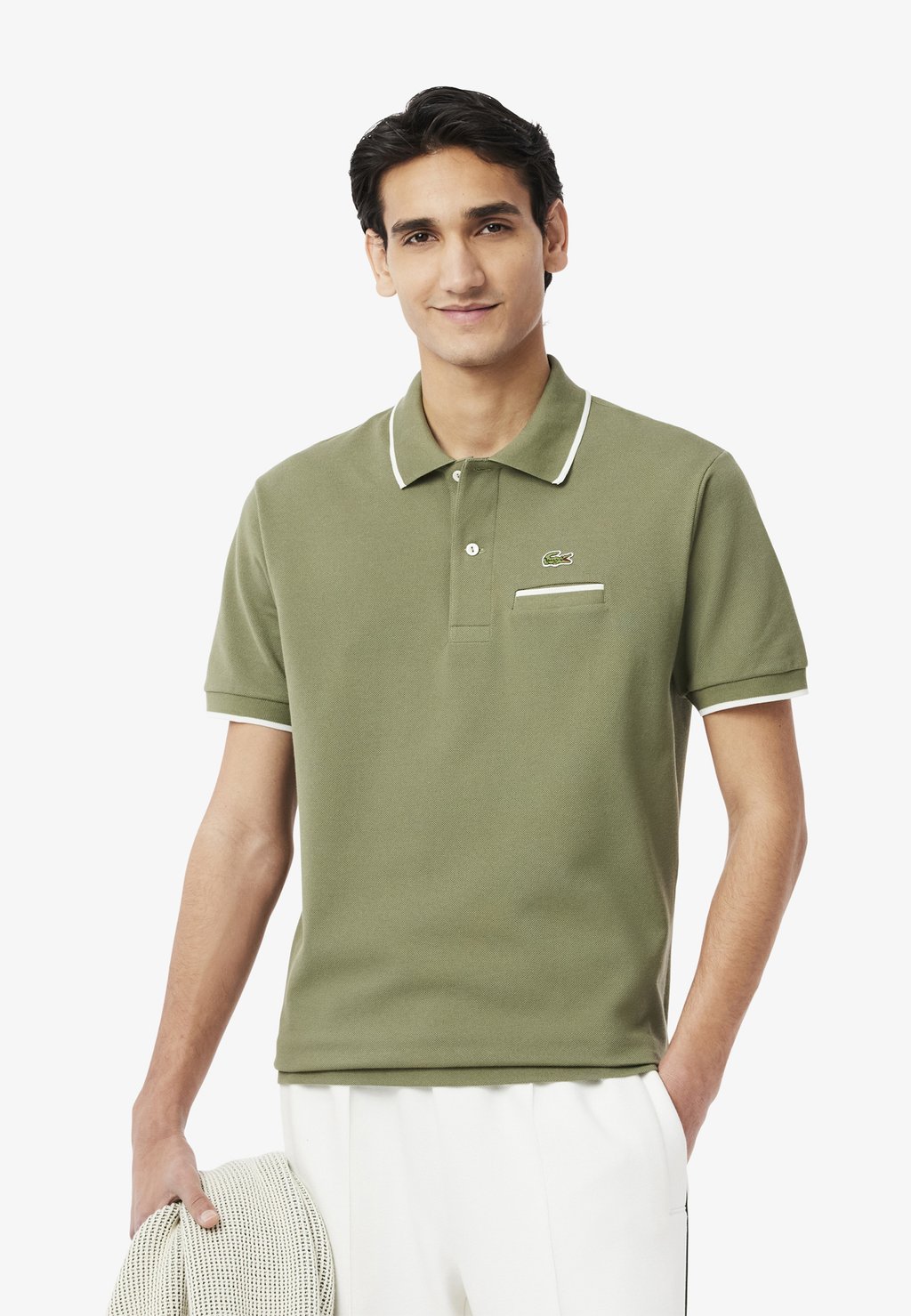 

Рубашка поло Lacoste, зеленый