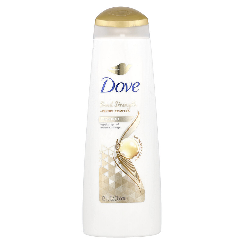 

Dove, Bond Strength + шампунь с пептидным комплексом, 355 мл (12 жидк. унц.)
