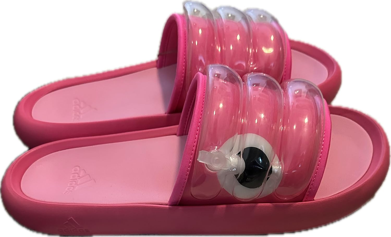 Сандалии adidas Zplaash для взрослых унисекс, Lucid Pink/Bliss Pink/Lucid Pink — фото 2