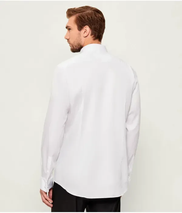 Рубашка H-HANK-W-TUX3-DC-254 slim fit Boss, белый — фото 3