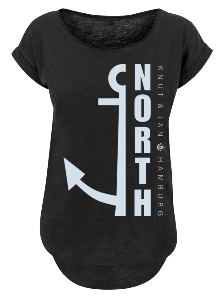 

Длинная футболка North Anker Knut & Jan Hamburg Blue in black F4NT4STIC, Черный, Длинная футболка North Anker Knut & Jan Hamburg Blue in black F4NT4STIC