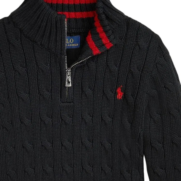 Свитер Classic Version Kids' Polo Ralph Lauren черный — фото 4