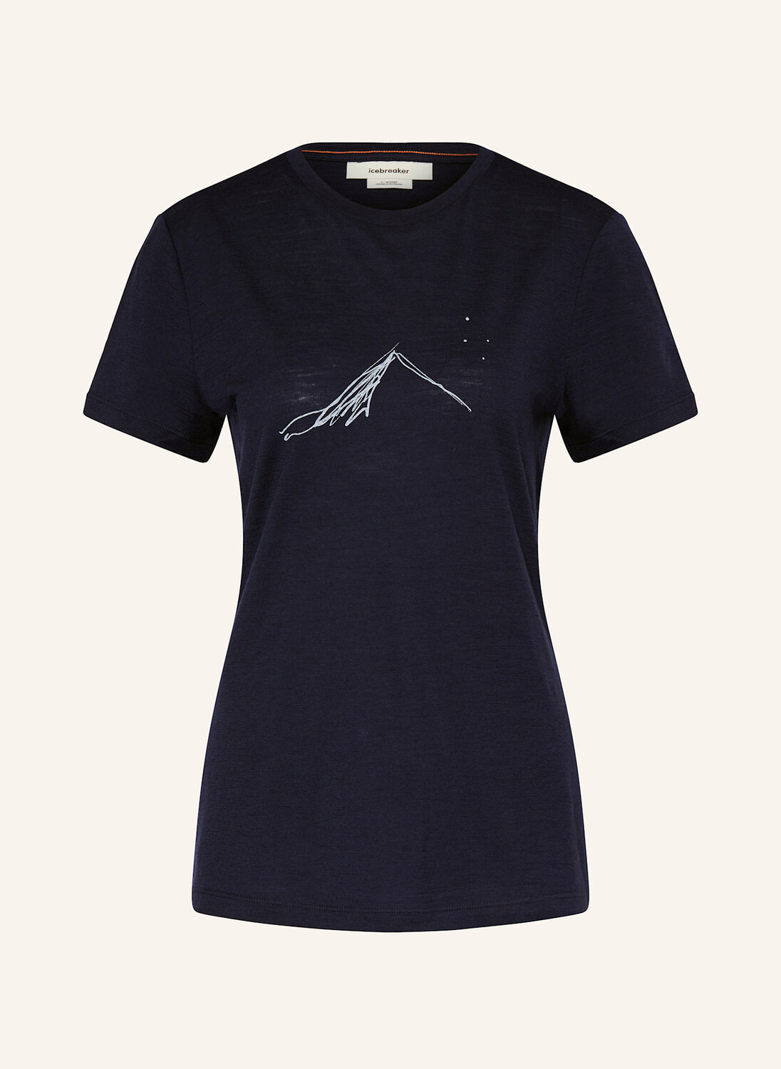 

Футболка merino 150 tech lite из шерсти мериноса icebreaker, темно-синий