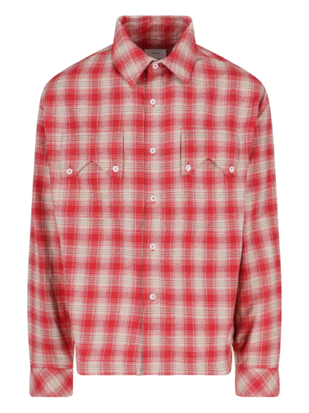 

Рубашка RHUDE в клетку, красный