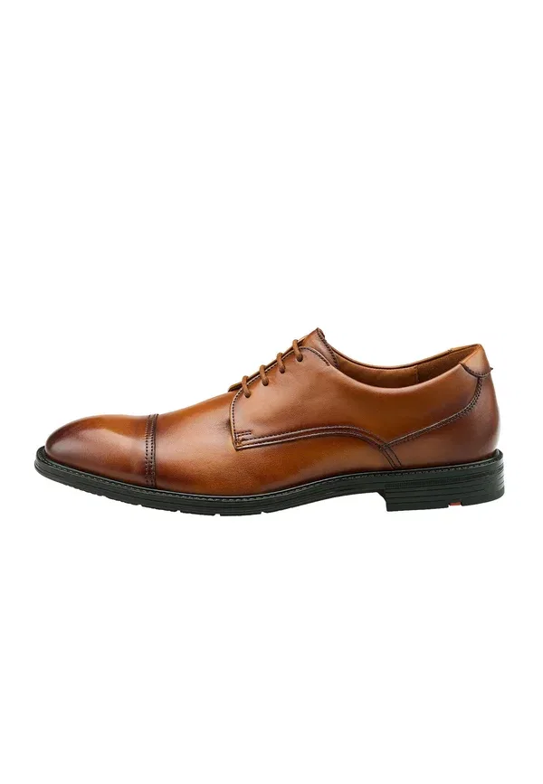 Ботинки Lloyd, модель Smart lace ups, цвет коньяк