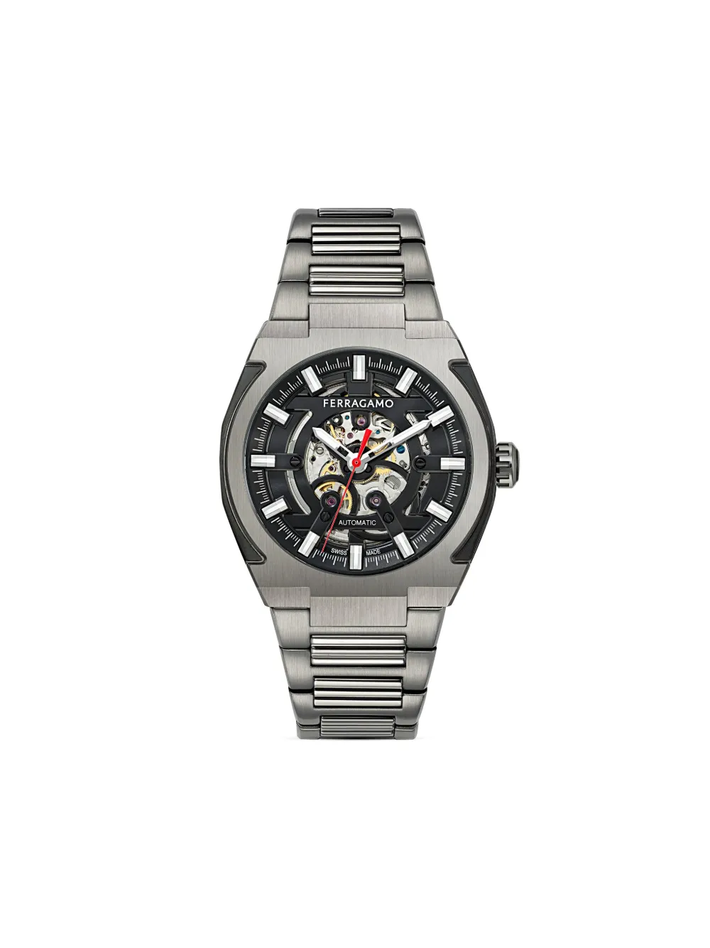 

Наручные часы Supreme Skeleton 43 мм Ferragamo, черный