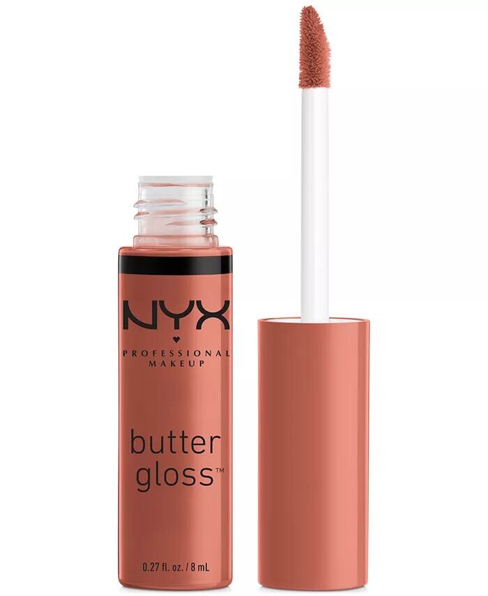 

Антипригарный блеск для губ Butter Gloss Nyx Professional Makeup, цвет Bit Of Honey