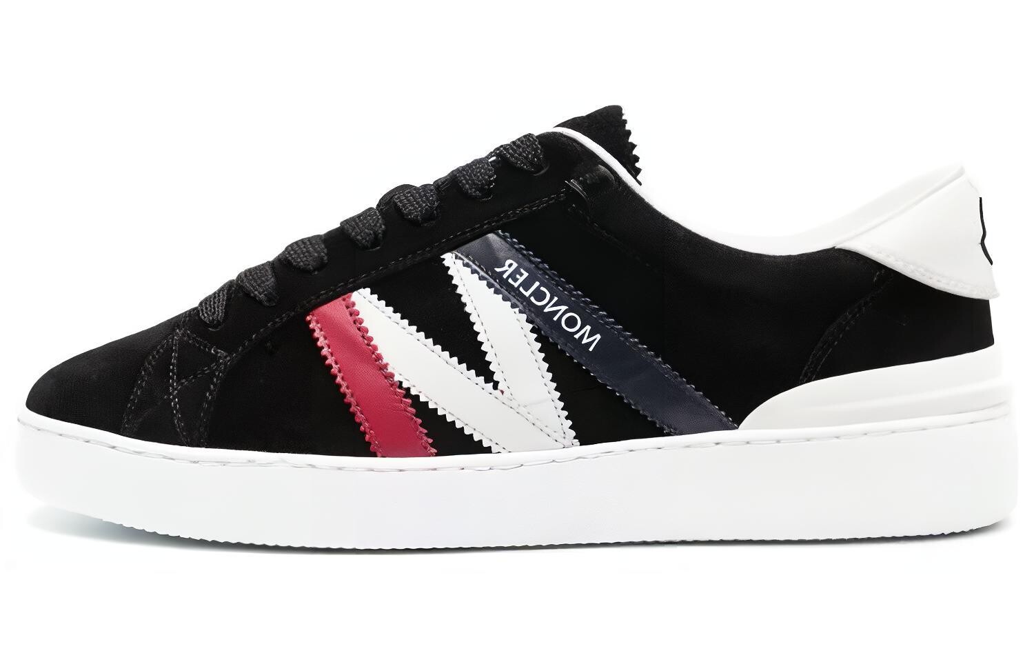 

Замшевые кроссовки Monaco M Moncler, черный