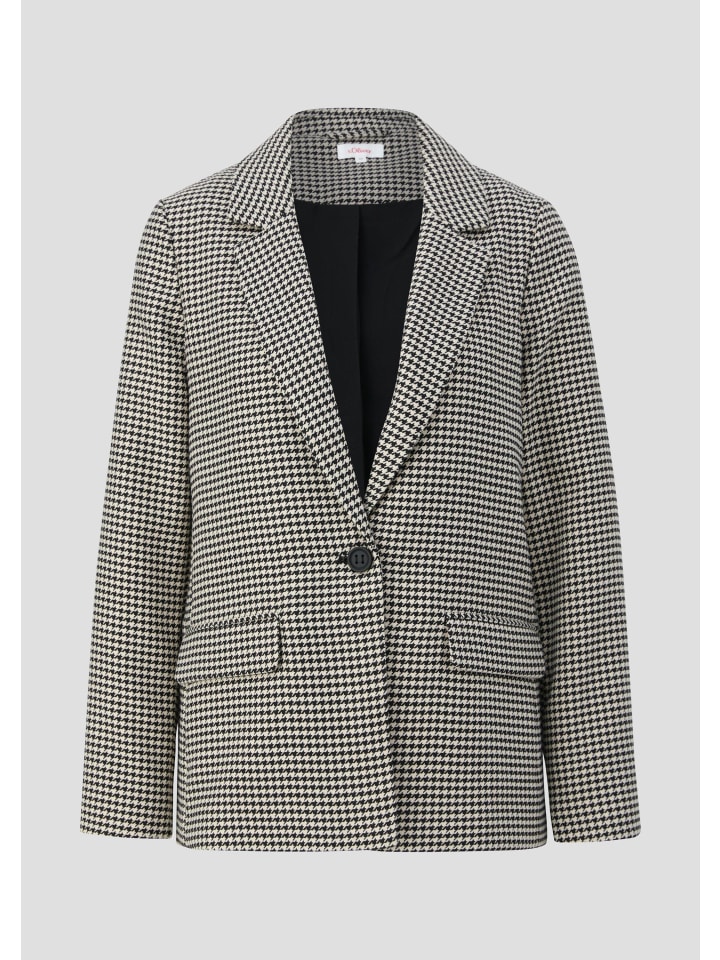 

s.Oliver Домашний пиджак 99R8_черного цвета