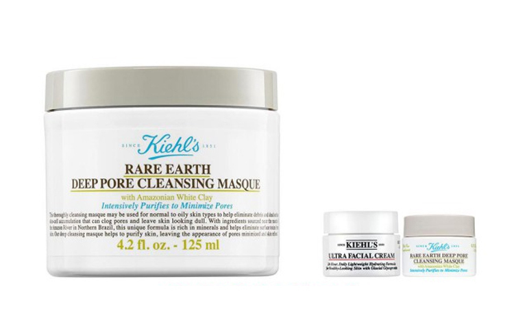 Kiehl's Набор для ухода за кожей с белой глиной amazon очищающий успокаивающий стягивающий — фото 3