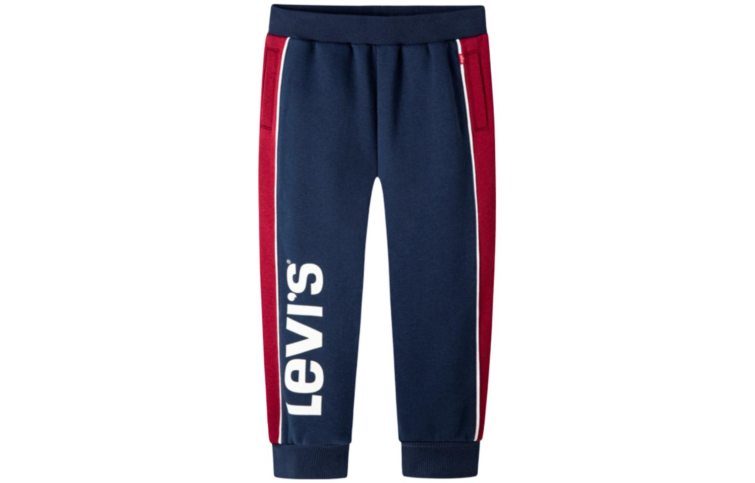 

Детские вязаные спортивные штаны Levis, Тёмный индиго