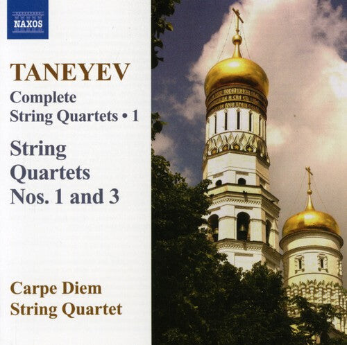 

CD диск Taneyev / Carpe Diem String Quartet: String Quartets 1 & 3: Complete 1