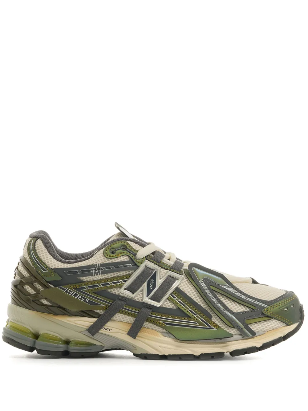 Кроссовки в стиле колор-блок NEW BALANCE, зеленый