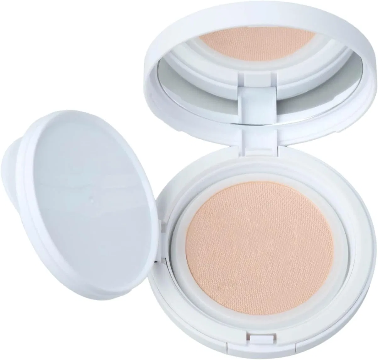 Пудра для лица Ultra Light Diffusing UV Powder Moisturizing Gloss и тональный крем Mesh Cream Foundation N00 (Bright) Love Me Touch, набор 2 предмета — фото 3