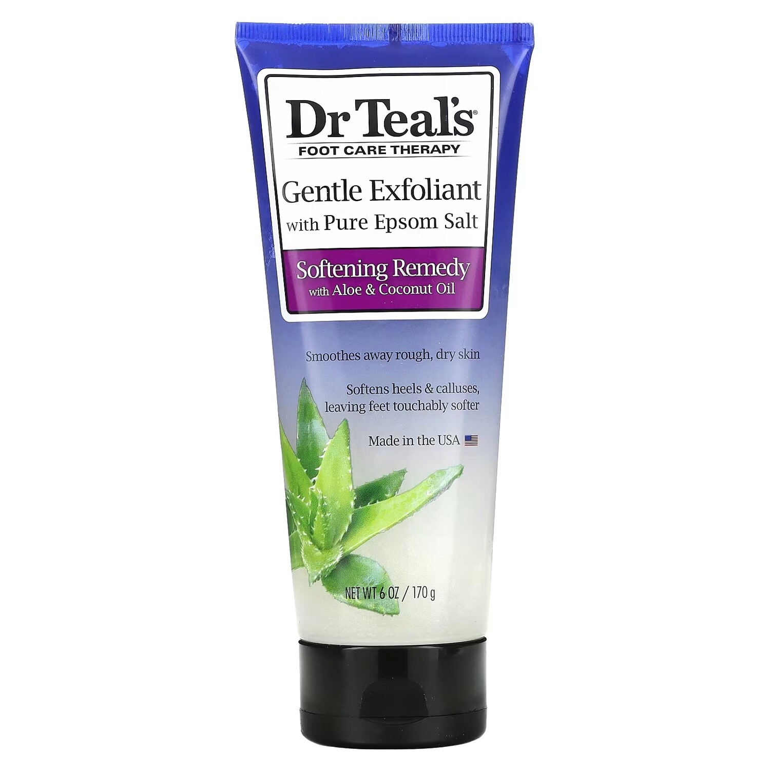 

Эксфолиант Dr. Teal's Teal's Foot Care Therapy с чистой английской солью, 170 г