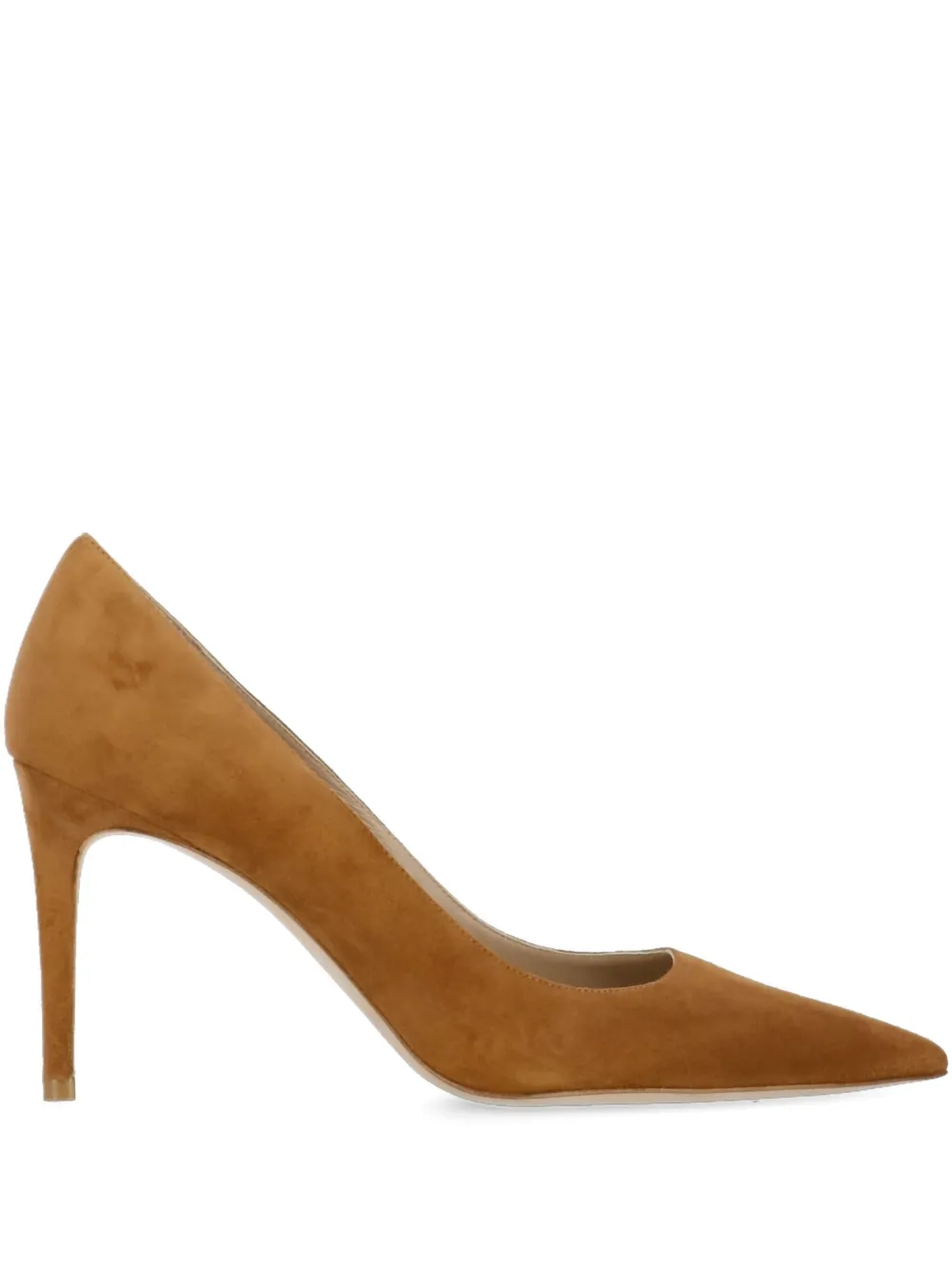 Туфли с заостренным носком Stuart Weitzman, коричневый