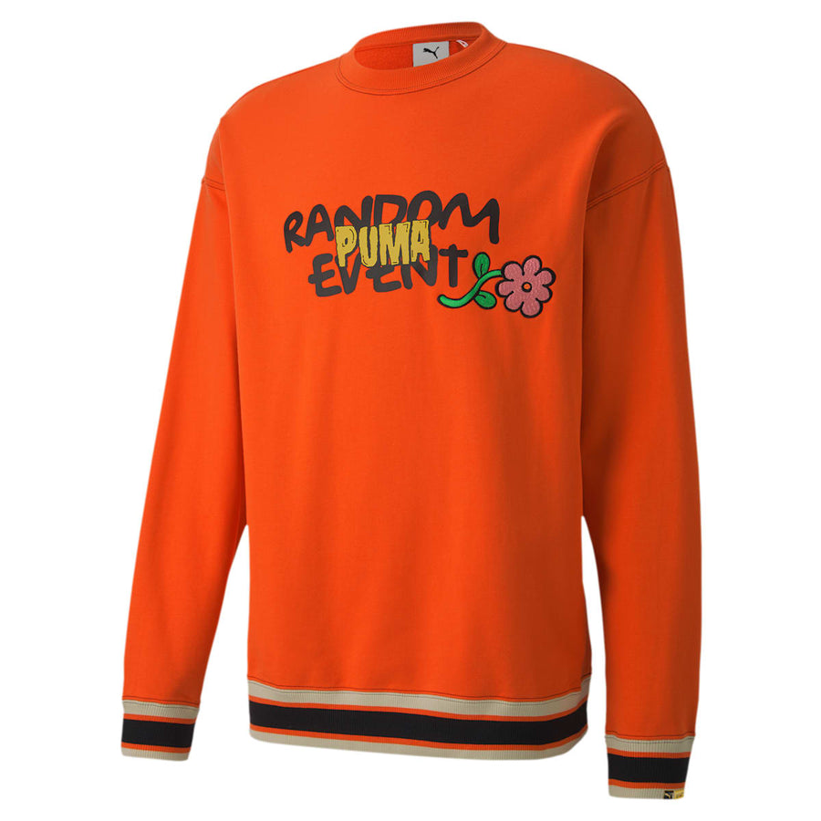 

Куртка PUMA x RANDOMEVENT Graphic Long Sleeve Crewneck Tee, оранжевый