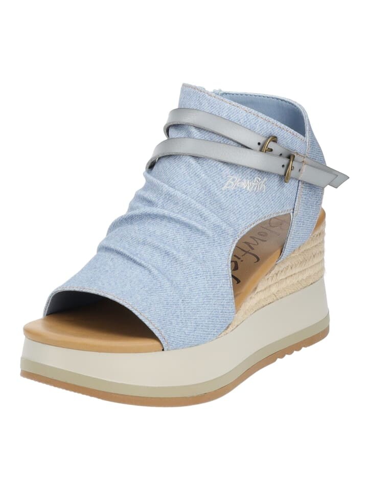 

Сандалии на плоской подошве Blowfish, цвет denim