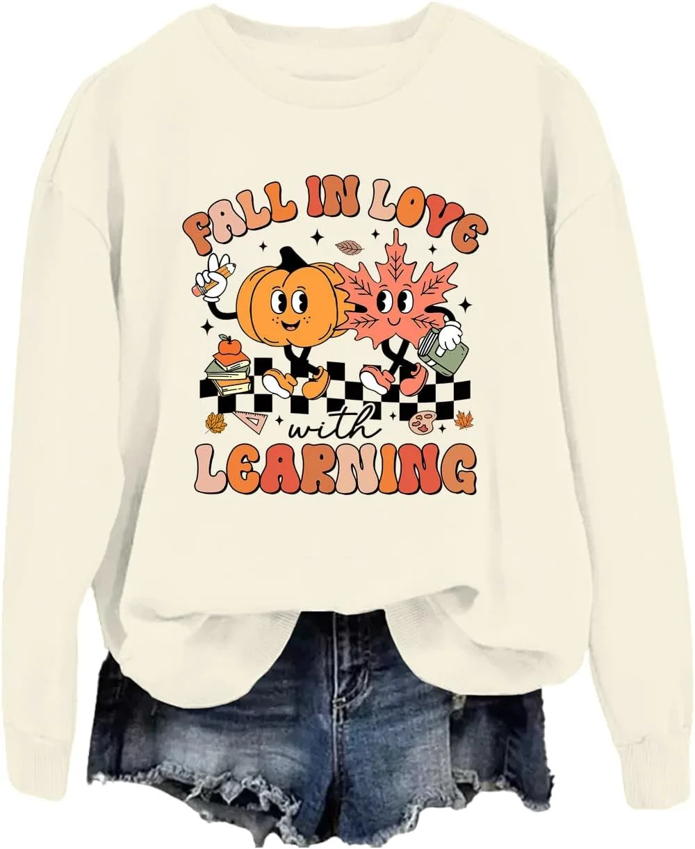 

Толстовка с капюшоном Fall in Love with Learning