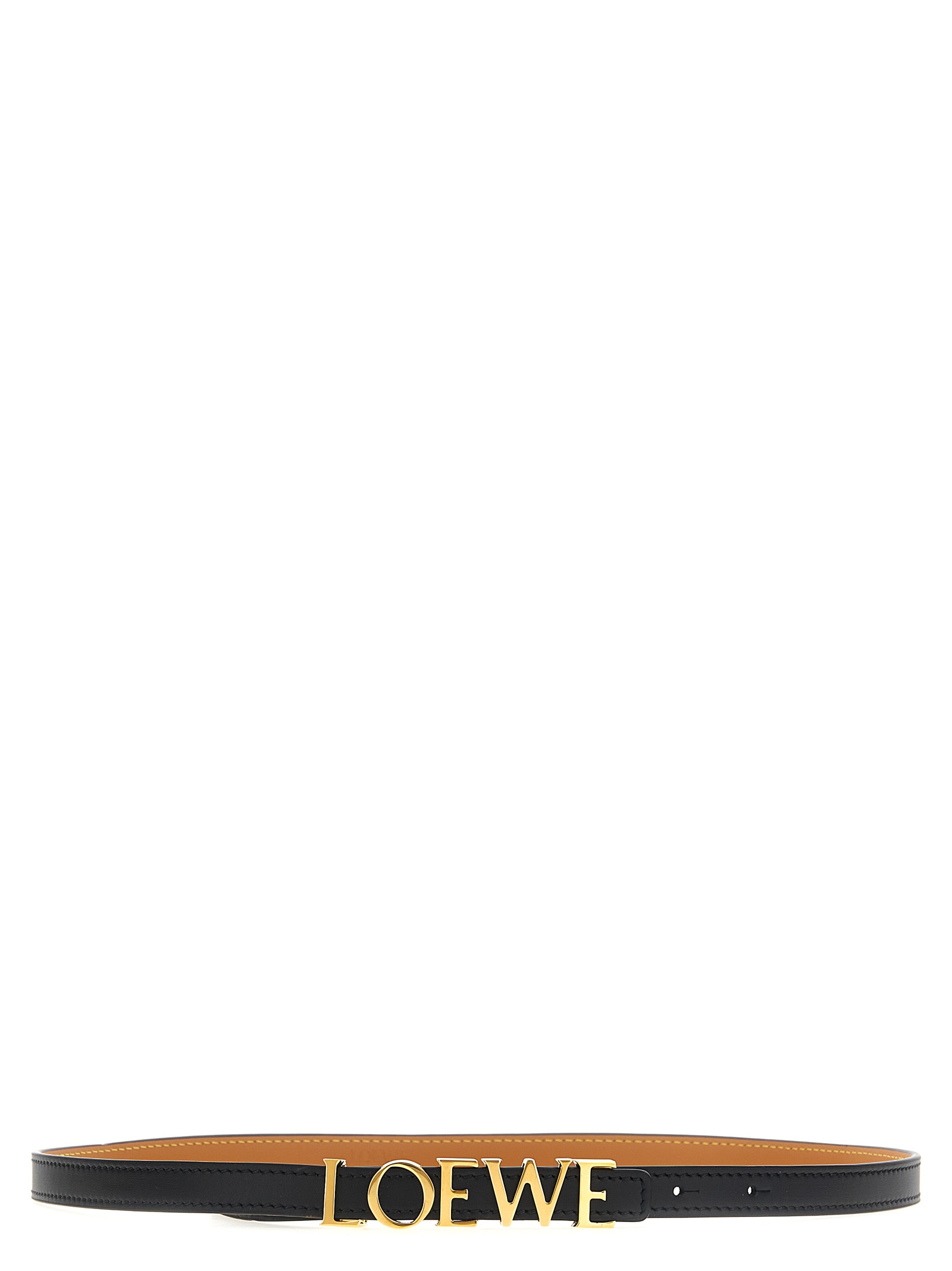 

Ремень с логотипом 'Lettering' LOEWE, черный