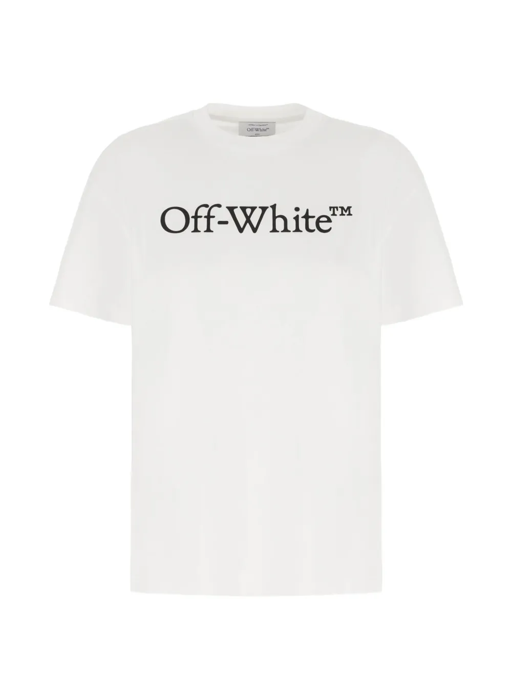 

Футболка с логотипом Off-White, белый