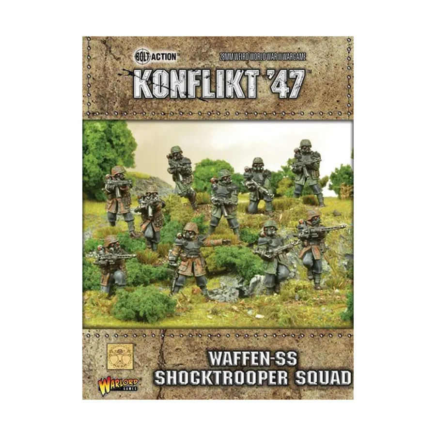 

Отряд штурмовиков Ваффен-СС, Konflikt '47 - German Army (28mm) (Warlord Games)