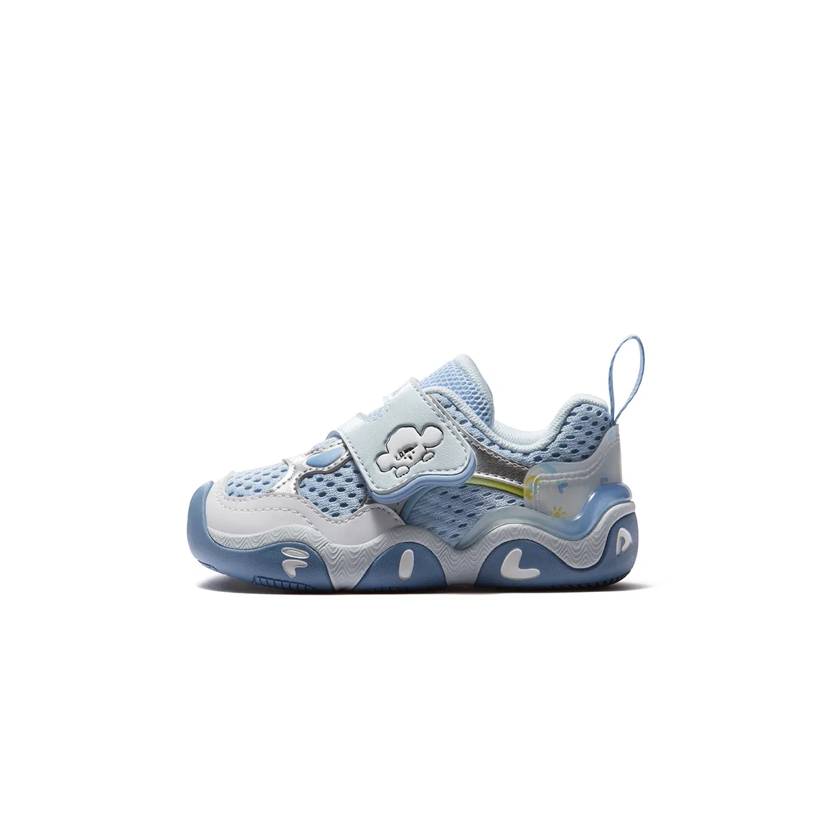 Кроссовки детские Heritage FHT Synthetic Leather, Textile Sky Blue/Illusion Blue для младенцев и малышей FILA KIDS