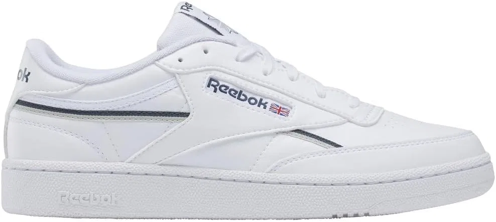Мужские кроссовки Reebok Club C 85 Vgn, Ftwr Weiã E Tyre Blue F23 Steel Mist F23