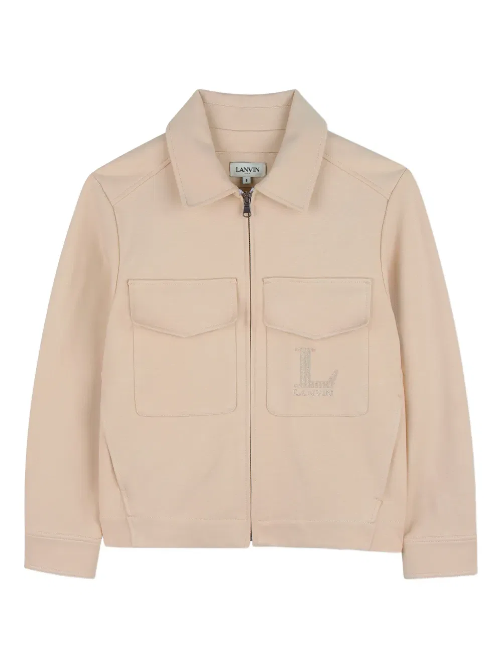 Куртка с карманом на молнии Lanvin Enfant, нейтральный