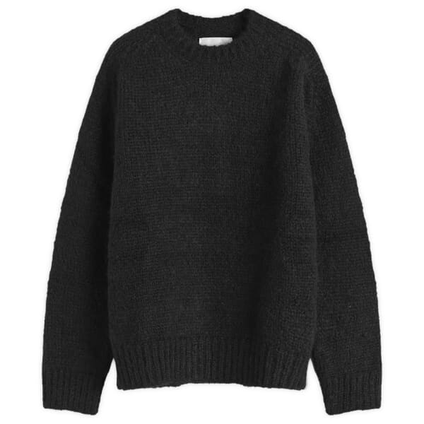 

Плюс джемпер крупной вязки Jil Sander, черный