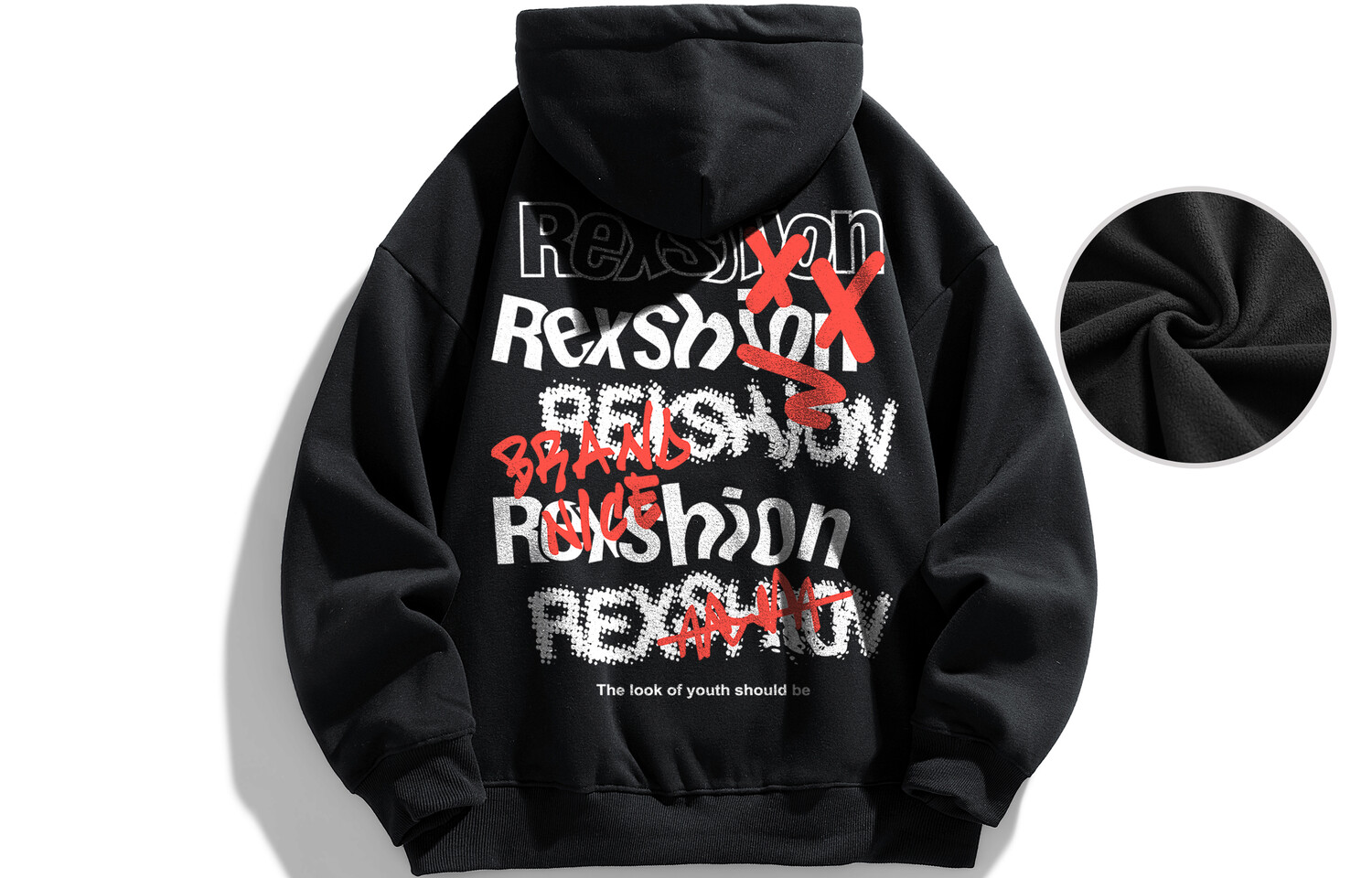 

REXSHION Толстовка унисекс, Хаки