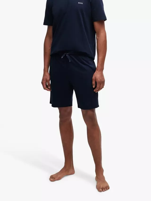 

Шорты HUGO BOSS BOSS Mix&Match Embroidered Logo, цвет dark blue