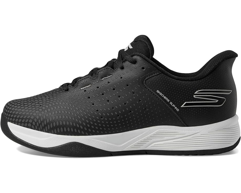 Кроссовки SKECHERS Skechers Pickleball Slip-ins Relaxed Fit: Viper Court Reload, цвет Black/White — фото 4